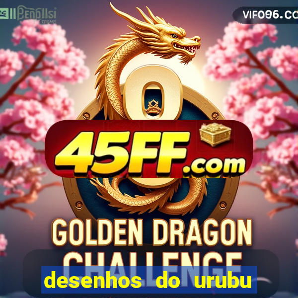 desenhos do urubu do flamengo para colorir